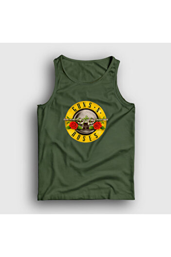 Presmono Unisex Khaki Logo Guns N' Roses Athlete 58321tt