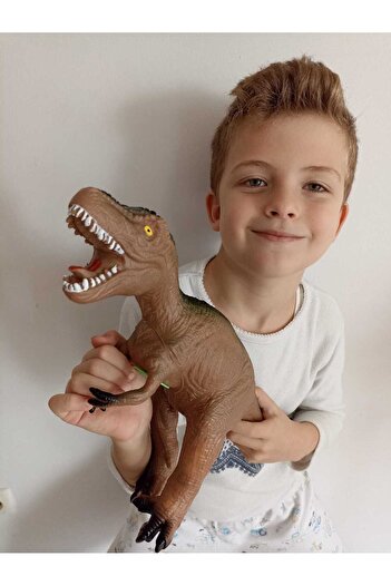 smilechild Oyuncak Dinazor Sesli Yumuşak 50 Cm