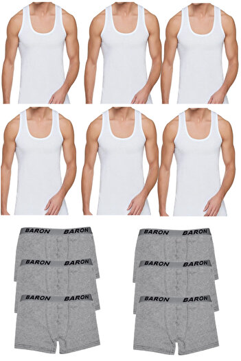 SİERNA 12-Piece Economical Athlete Boxer Set Srn-003330