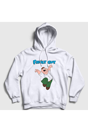 Presmono Унісекс Beyaz Peter Griffin Family Guy Kapüşonlu Світшот 300751tt