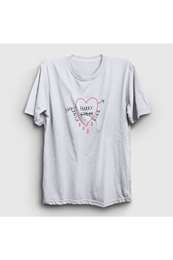 Presmono Μπλουζάκι Unisex White Fine Line Harry Styles 317440 ττ