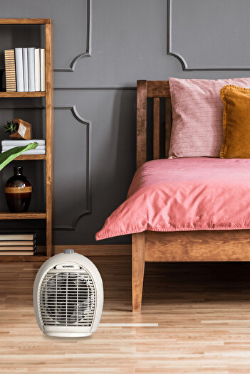 KUMTEL Fanlı Isıtıcı 2000 W Lx-6331 Bej