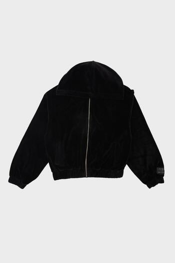 Tyess Bg Store Girl's Black Tracksuit Top 23Pfwtj4405