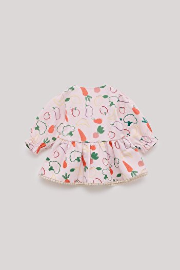 Layette BG Store Kız Bebek Desenli Elbise