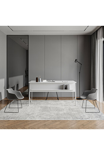 lagomood Ella Ofis Masası 150cm Beyaz