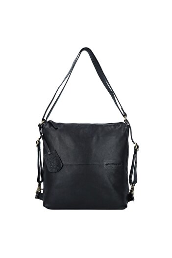 Burkely Natural Norah Shoulder Bag Leather 32 cm