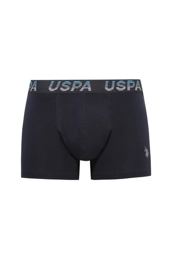 U.S. Polo Assn. Η.Π.Α. Polo Assn. Ανδρικό μπόξερ 3 τεμαχίων Navy Blue-Orange-Navy