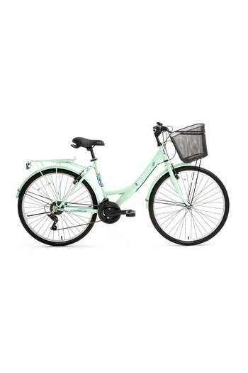 Bisan LOTUS ŞEHİR BİSİKLETİ MİNT YEŞİL 21 VİTES 26 JANT 44 CM KADRO