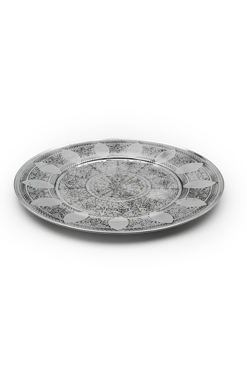 ANTEPSEPETİ Aluminum Embroidered Supla Plate (29cm)