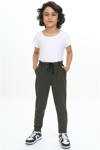 e-çocuk Boy's Double Leg Sweatpants 6601-6602