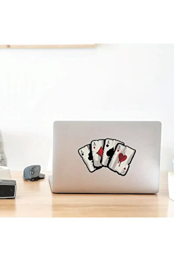 Major Selection Poker Paper - Autocolant pentru cască de mașină și laptop