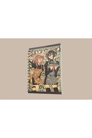 nihonwosekai Ranfren Randal's Friends A5 Anime Spiral Notebook 50 Sheets