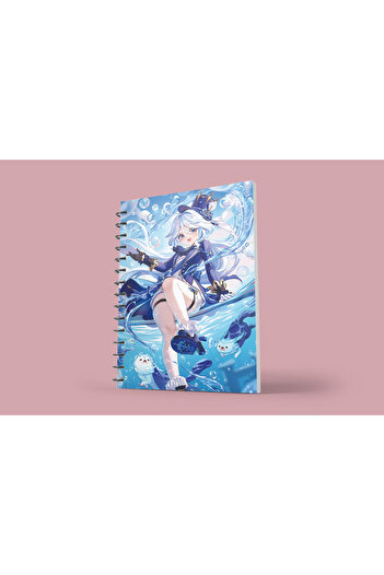 nihonwosekai Furina Genshin A5 Boy Anime Notebook 50 Sheets