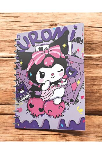 nihonwosekai Kuromi Sanrio Anime A5 Size Spiral Notebook 50 Sheets
