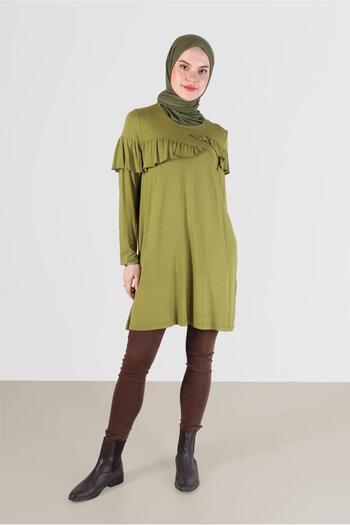Alvina Tunic with Rush Detail 41231