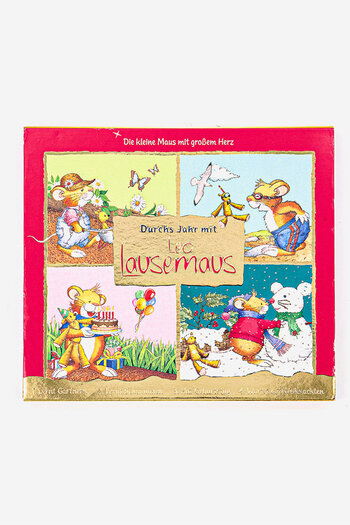 Tchibo Through The Year With Leo Lausemaus CD, Red and Gold