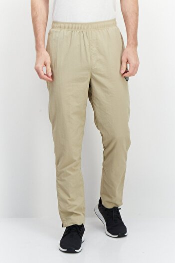 Fila Men Tapered Fit Tettnang Drawstring Outdoor Track Pants, Tan