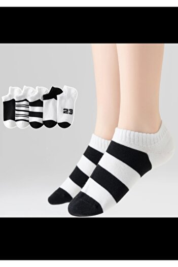 MAB 5 çift unisex patik çorap