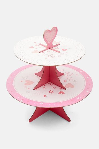 iBiLi Cupcake Stand for 10 Cakes, White