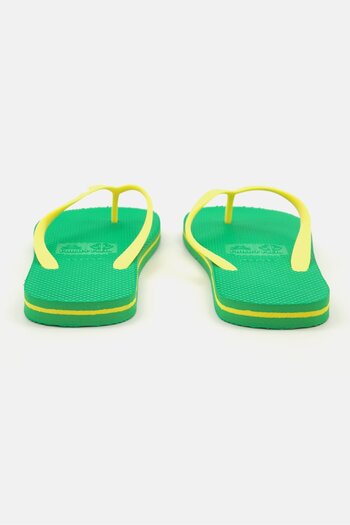 PHILIPP PLEIN Men Slip On Slippers, Yellow