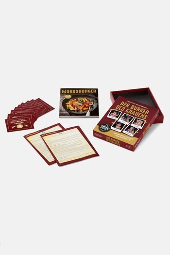Tchibo Horror Hamburger Investigation Game, Burgundy