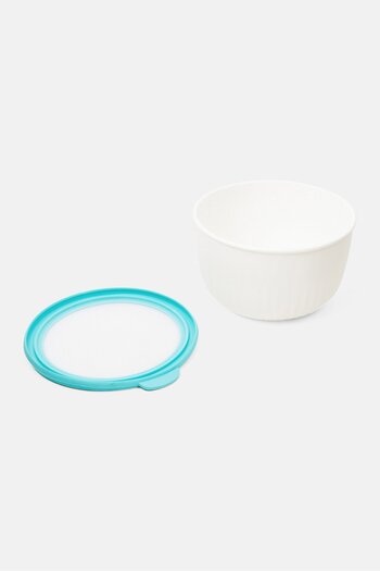 OGGI Pref And Serve Bowl With Lid 2,5 L, White