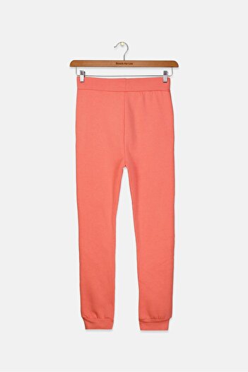 BENCH Kids Girls Drawstring Side Pocket Jogger Pants, Coral