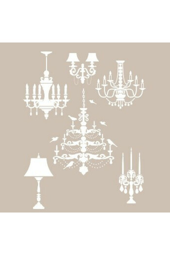 Cadence Chandelier Model As544 A4 Stencil