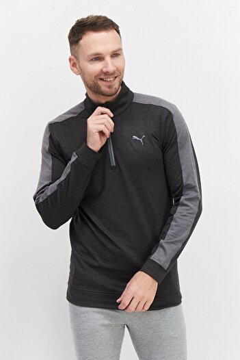 Puma Men Sportswear Fit Golf Sweatshirt, Grey