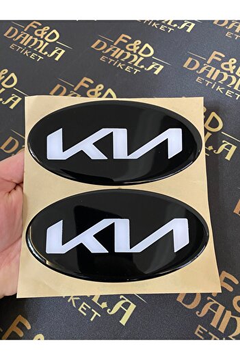 FD Damla Etiket Kia Sportage 152 X 75 MM Emblema cu inscripții noi Decorație Logo față spate