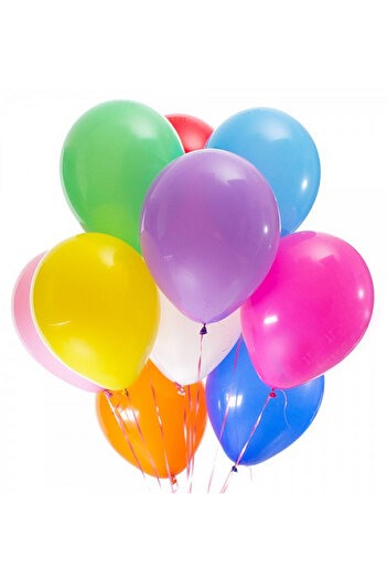 Elif mağazacılık Party Pack Balloon 100 Pieces 14/A