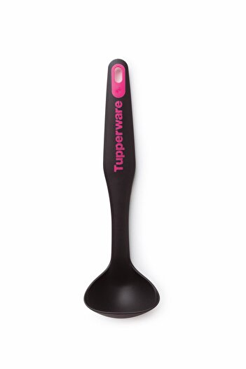 Tupperware Fuchsia Color Heat Resistant Mini Ladle Ergonomic Practical Kitchen Serving Spoon