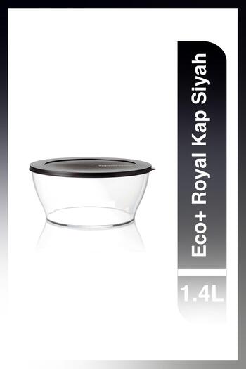 Tupperware Eco Royal Black Food Storage Container 2.4 Lt