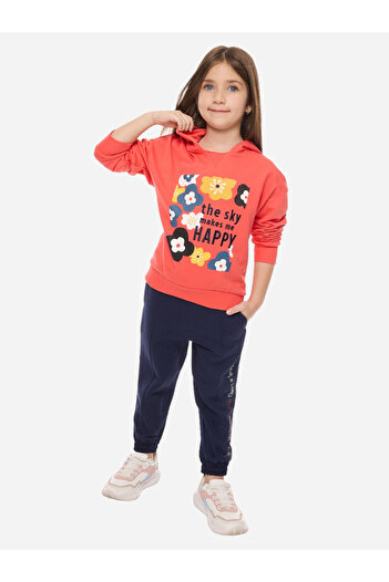 Victor and Jane By Styli Graphic Print Regular Hoodie & Joggers Set