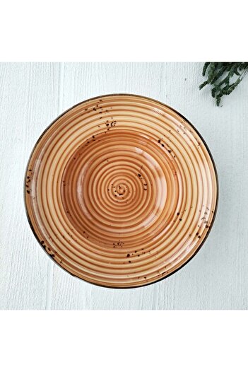 MADAM İZMİR Zest 25 Cm Pasta Plate - Brown