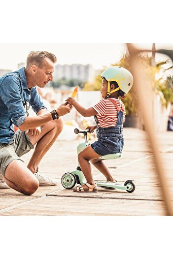 SCOOT AND RIDE Highwaykick 1 Oturaklı Çocuk Scooter Kiwi 160629-96355