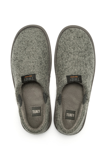 Twigy Ronaldo Men's Gray Home Shoes - 41/46
