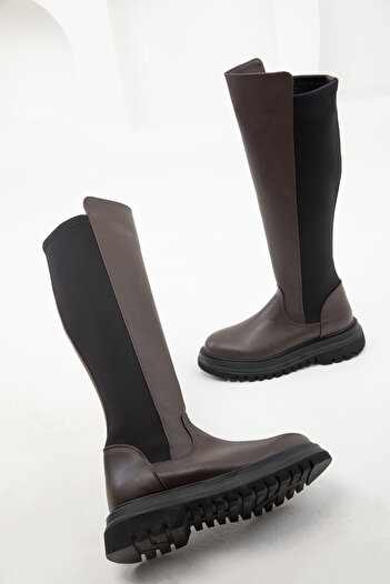 SOHO Dámské hnědé boty - model 19931
