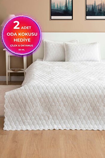 West Home Double Bedspread White