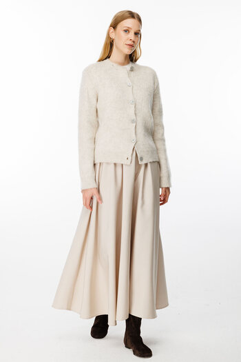 Hooopstore Premium Feather Textured Stone Cardigan