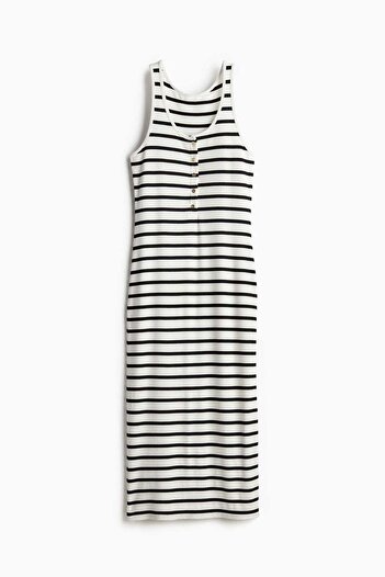 H&M Button-top Jersey Dress