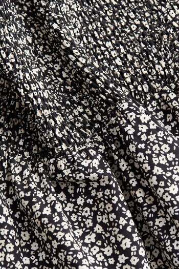 H&M Smocked mini skirt
