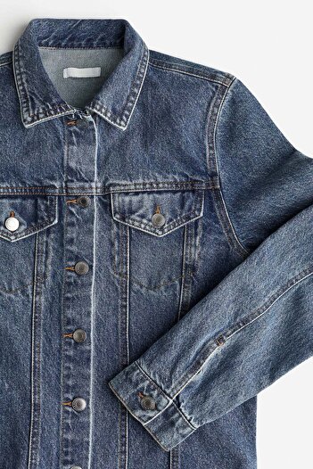 H&M Cotton denim dress