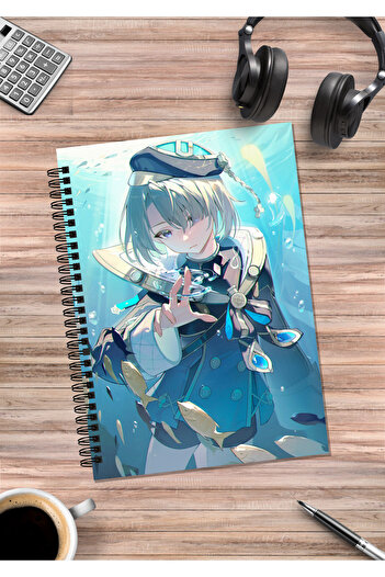 Home Gesnhin Freminet Anime - A5 Notebook with Spiral