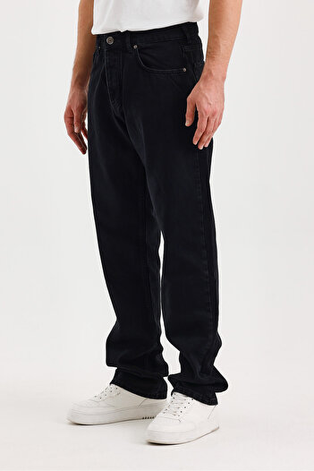 Tarz Cool Men's Straight Super Baggy Leg Long Jeans