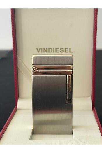 Vindiesel Gümüş Altın Metal Dupont Çakmak
