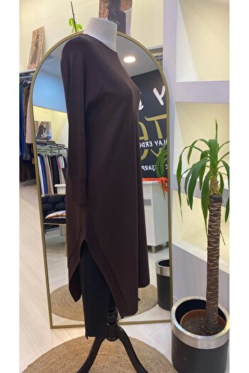 Invee İnvee Brown Knitwear Tunic 6001