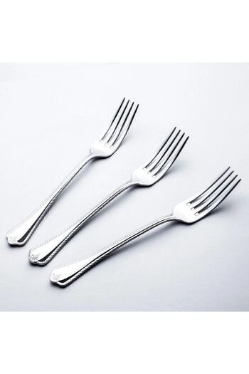 Nehir Fulya Plain 12 Pieces Dinner Fork Set