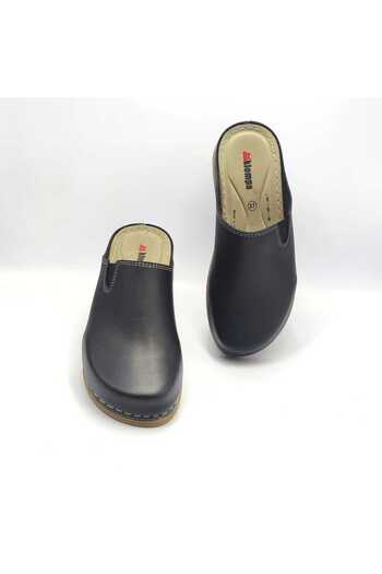 DR KLOMPA Women's Sabo - Black - Comfort Supported Structure Stylish Design Soft Sole Suitable for Daily Use