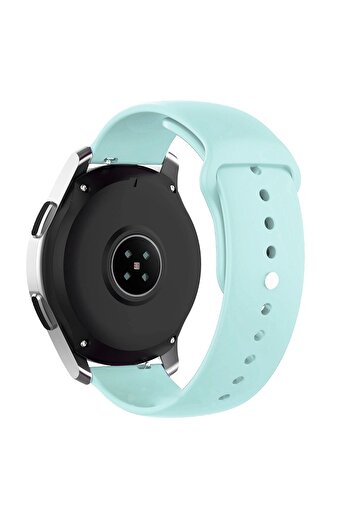NovStrap Samsung Galaxy Watch 7 Fe 6 5 Pro 4 Seri 40 42 43 44 45 46 47 Mm Uyumlu Kordon (20 MM) Silikon Kayış